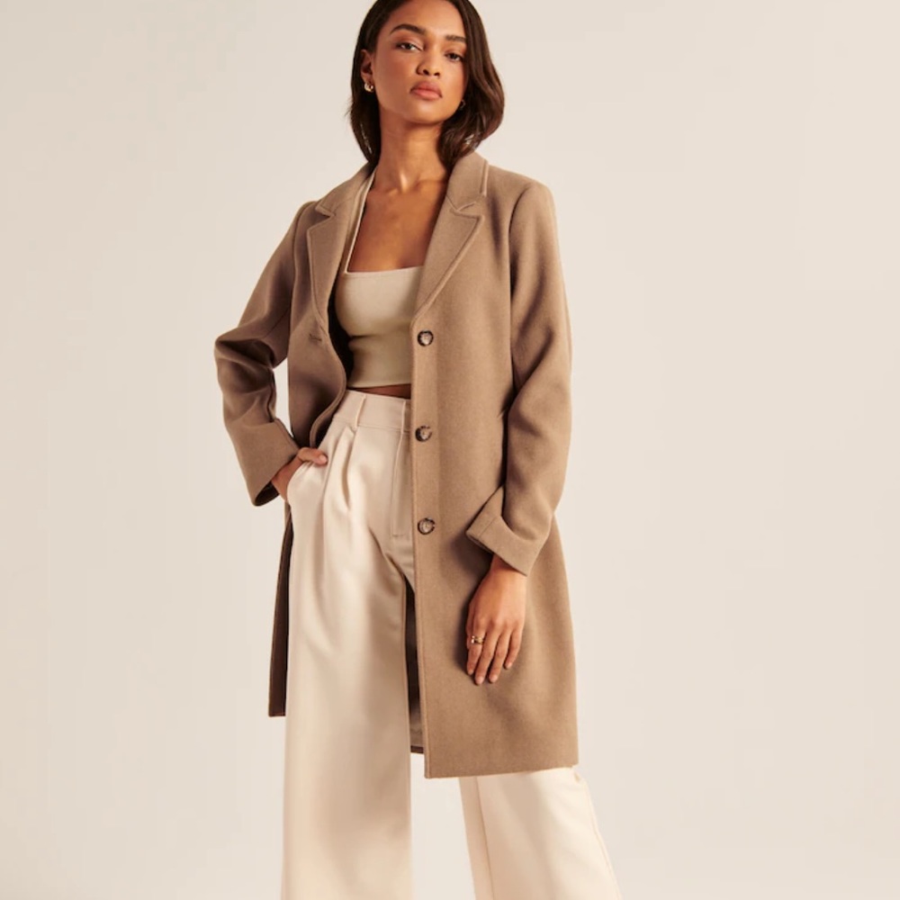 NWT A&F Dad Coat